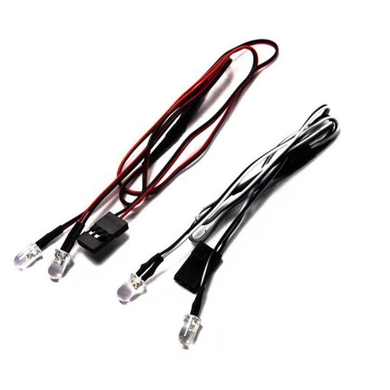 PowerHobby Axial AXI230031 LED Light Set White/Red: SCX10 III HH