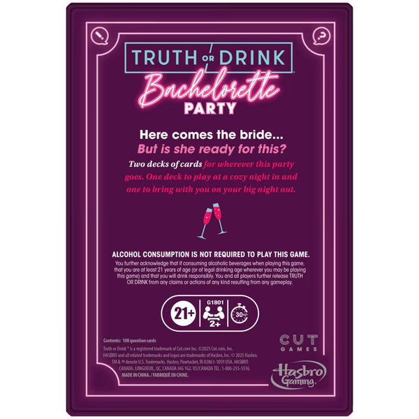 Little Shop of Magic Truth or Drink: Bachelorette — Board Game