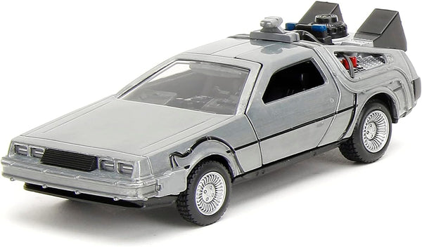 Back to the Future™ Back to the Future Hollywood Rides 1:32 scale DeLorean Time Machine 3-Pack — Die-cast Model Cars
