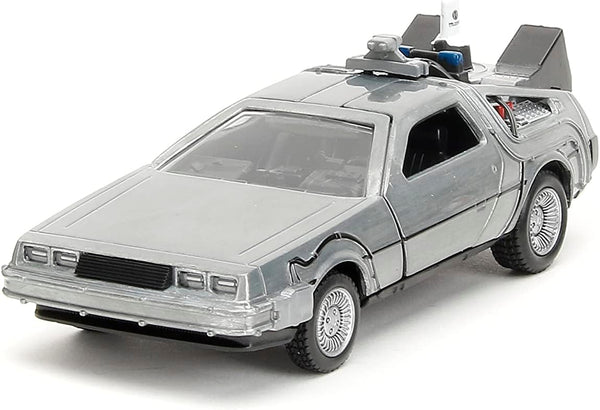 Back to the Future™ Back to the Future Hollywood Rides 1:32 scale DeLorean Time Machine 3-Pack — Die-cast Model Cars