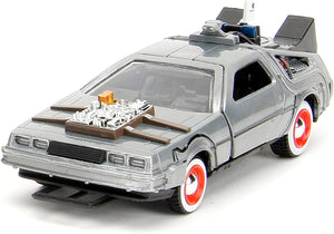 Back to the Future™ Back to the Future Hollywood Rides 1:32 scale DeLorean Time Machine 3-Pack — Die-cast Model Cars
