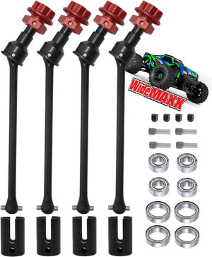 Powerhobby Front / Rear CVD Driveshaft Harden Steel FOR Traxxas WideMaxx Maxx