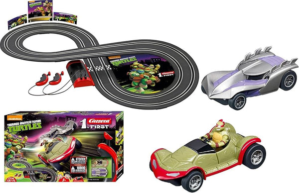Carrera 1 First Teenage Mutant Ninja Turtles Slot Car Race Set