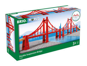 Brio: Double Suspension Bridge - Echo Six Hobbies
