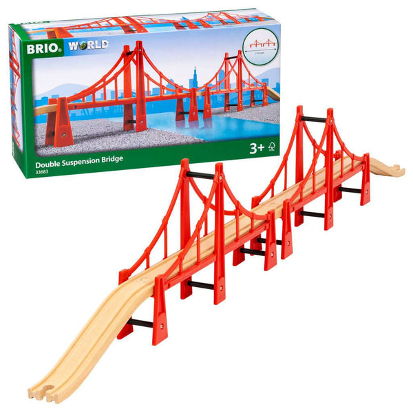 Brio: Double Suspension Bridge - Echo Six Hobbies