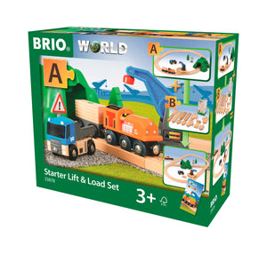 Brio: Starter Lift & Load Train Set - Echo Six Hobbies