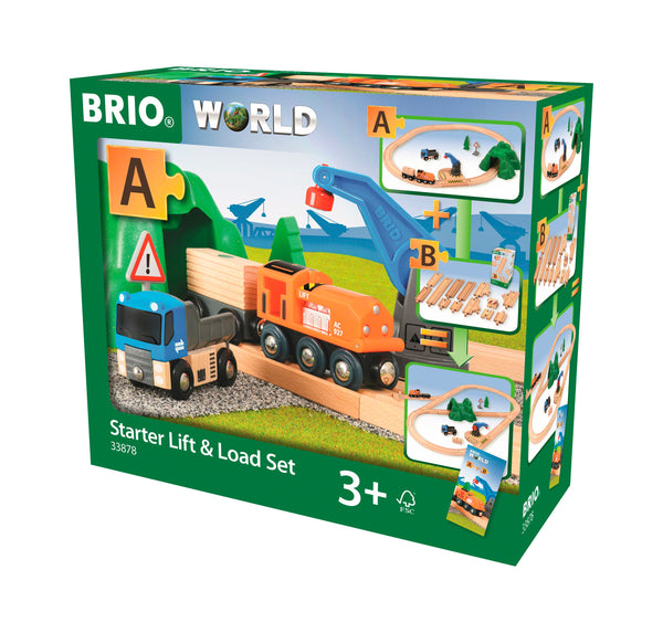 Brio: Starter Lift & Load Train Set - Echo Six Hobbies