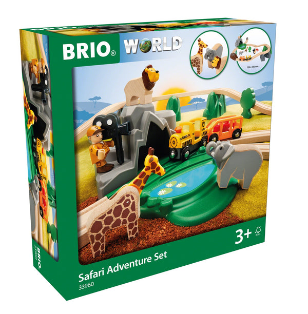 Brio: Safari Adventure Train Set - Echo Six Hobbies