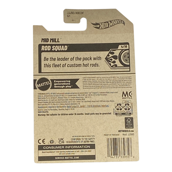 Hot Wheels Mid Mill - Rod Squad Series 4/10