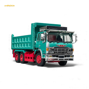 (Pre-Order) DBGT Hino Super Dolphin Dump Truck Green 1:64