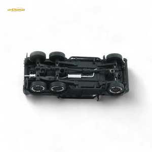 BM Creations 2016 Land Rover Defender 110 Pick Up 6x6 Off Road Matte Blk RHD 1:64