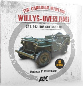 Black Forest® Hobby Supply Co AK Interactive 130002 The Canadian Wartime: Willys-Overland Book — Paints, Tools, Supplies >