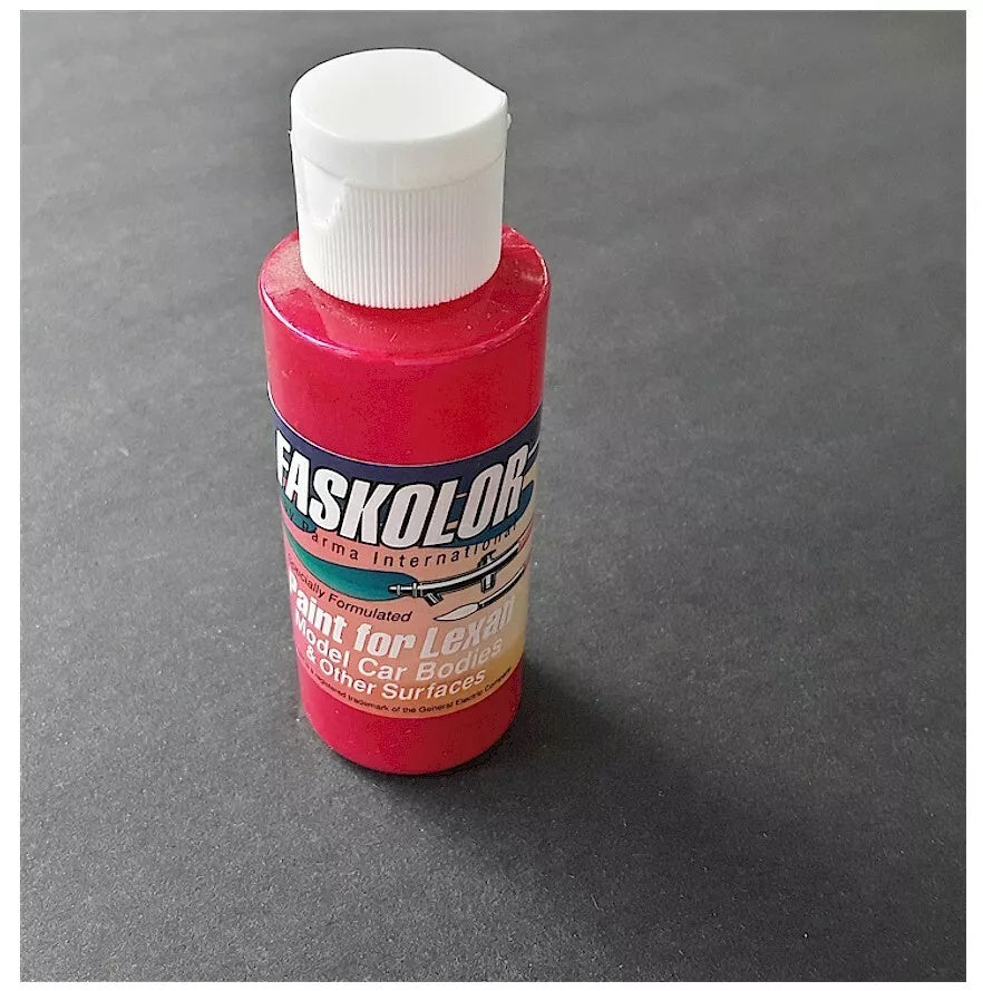 Parma 40150 Faskolor Water Based Airbrush Paint Fasescent Red 2oz