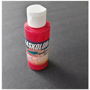 Parma 40150 Faskolor Water Based Airbrush Paint Fasescent Red 2oz