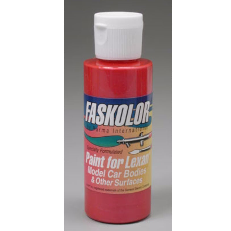 Parma PSE 40056 (2oz) Faskolor Water Based Airbrush Paint Faspearl Red