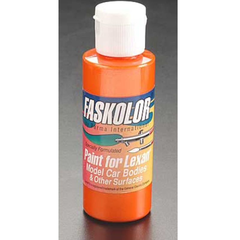 Parma 40302 Faskolor Water Based Airbrush Paint Faspearl Orange 2oz