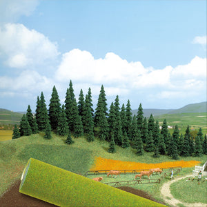 Busch 7231 All Scale Large Grass Mat, Spring Green