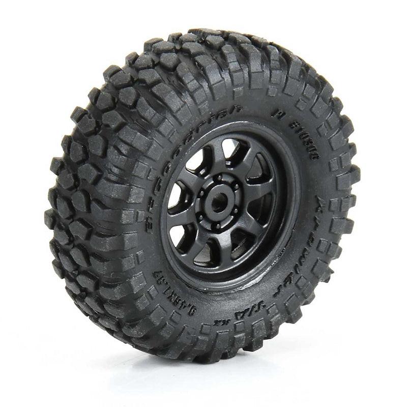 PowerHobby Pro-Line 1030610 1/30 BFG Krawler T/A KX F&R Mounted Blk Icon Nuevo: Axial SCX30