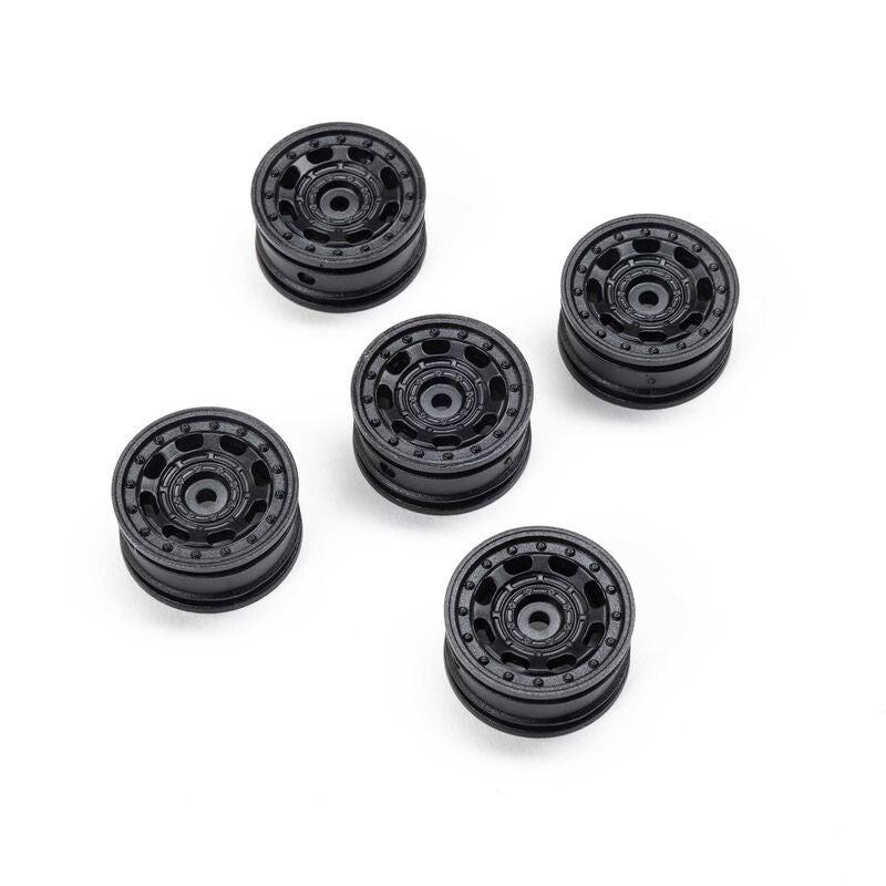 PowerHobby Axial AXI-3313 Atlas Black Rhino Wheel (5): SCX30