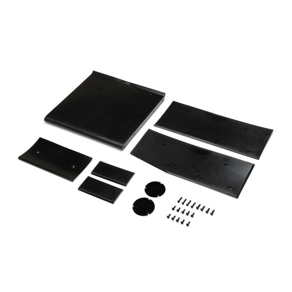 Losi LOS-1892 Wing Panel Set, Black: 22S Sprint