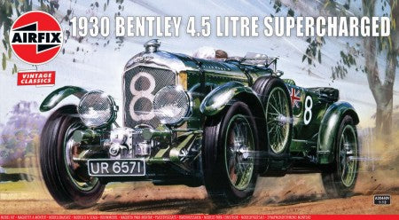 Airfix 20440 1/12 1930 4.5 Liter Bentley Deluxe Sportster Car