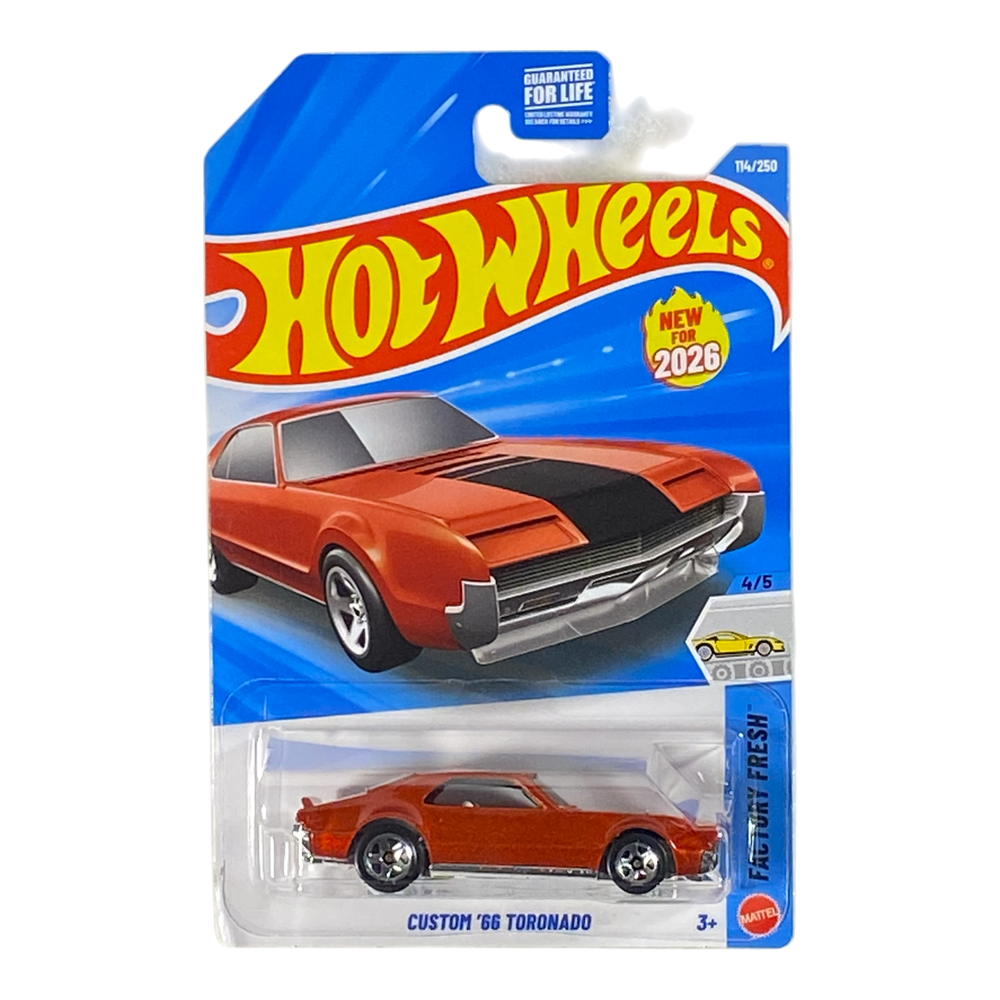Collectors World Toys Hot Wheels Custom '66 Toronado | Factory Fresh Series 4/5