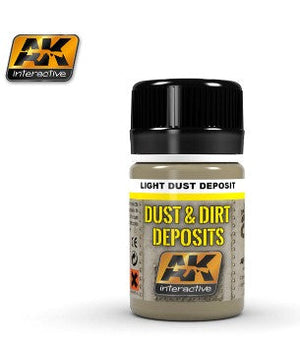 Black Forest® Hobby Supply Co AK Interactive 4062 Dust & Deposit Light Dust Enamel Paint 35ml Bottle — Glues, Paints, Tools