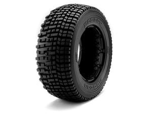 Hot Bodies 67867 Rodeoo Tire White Rear (2) Baja 5SC/5T/5SC SS/5b SS