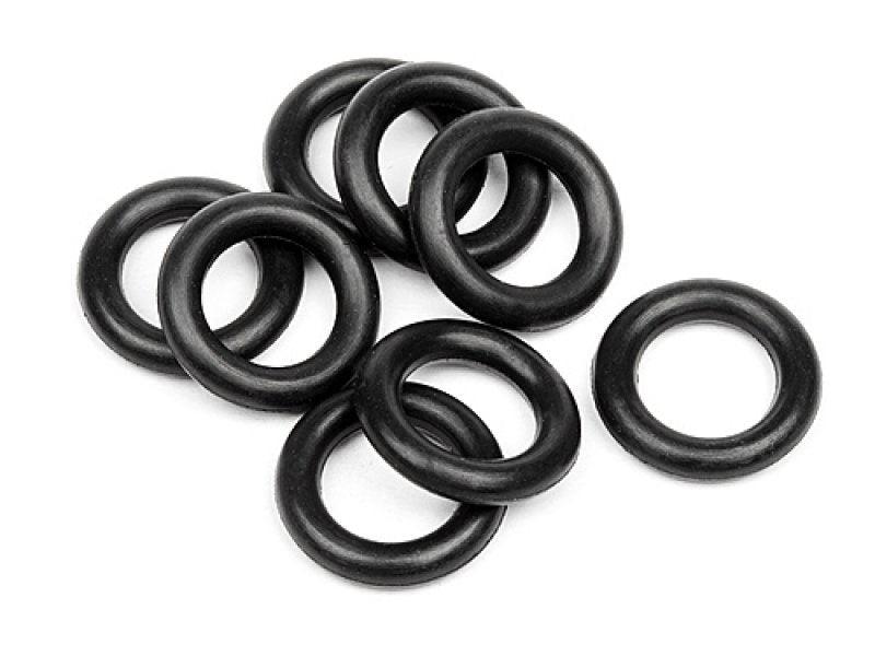 HPI 6811 O-Ring 6x9.5x2mm (Black/8pcs) Savage Super 5SC Flux