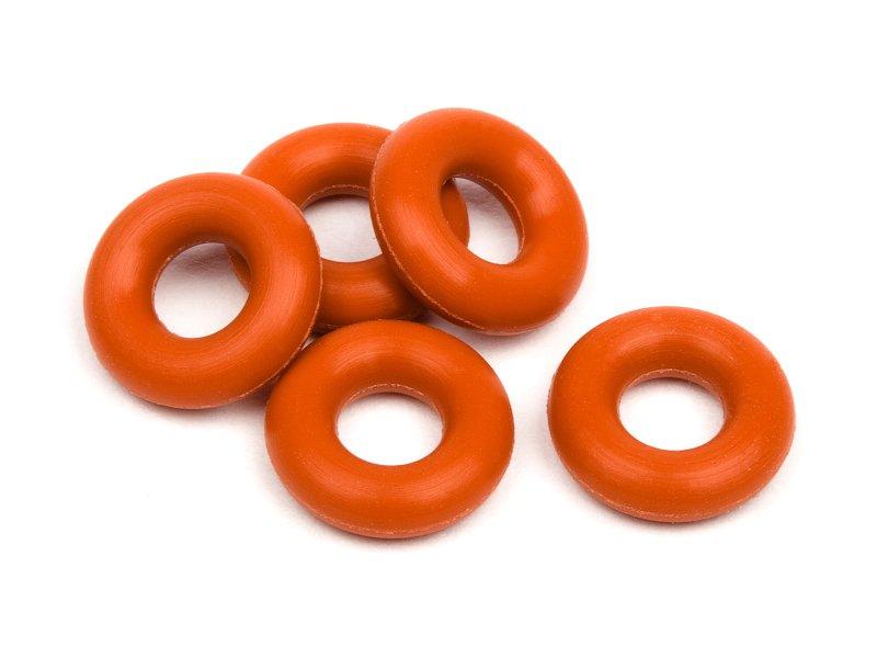 HPI 6819 Silicone O-Ring P-3 (RED 5 pieces) Ken Block WR8 Sprint Bullet Savage