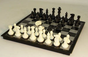 Little Shop of Magic Chess - 14" Magnetic Chess with Checker Set — Board Game
