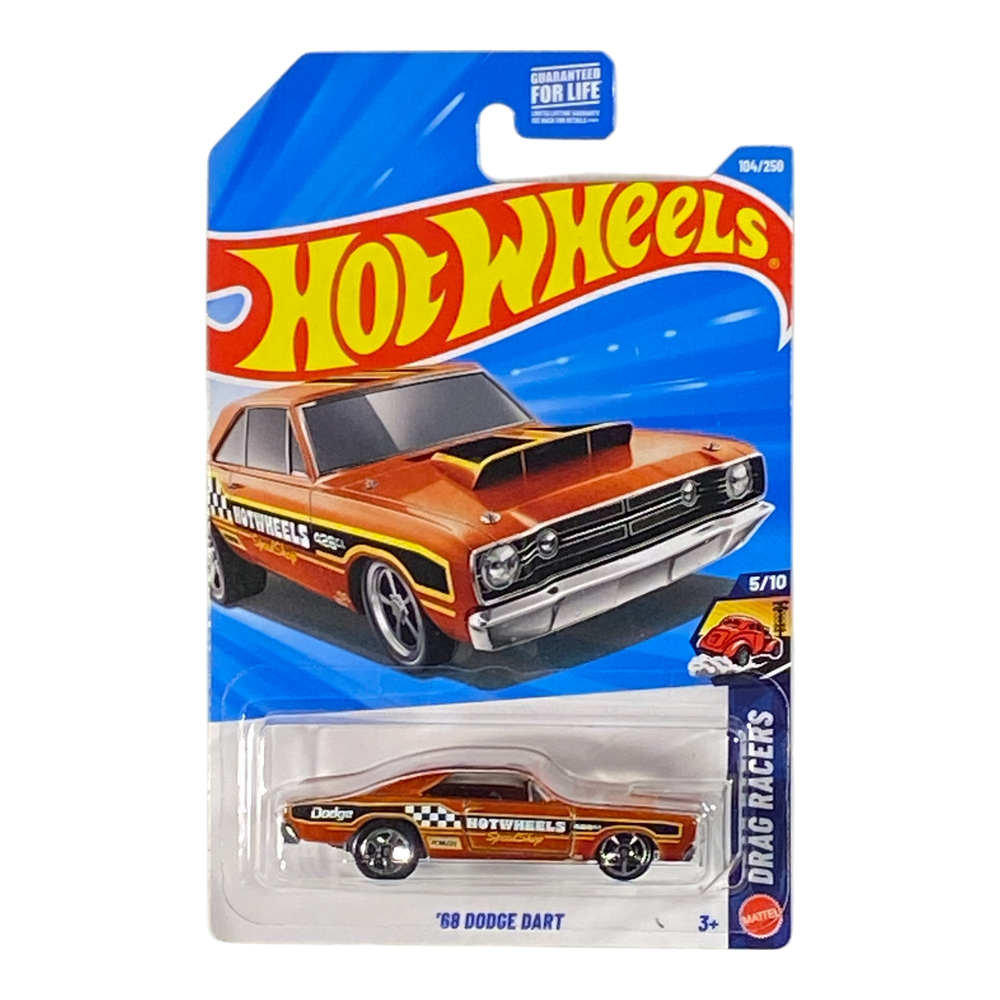 Collectors World Toys Hot Wheels '68 Dodge Dart | Drag Racers Series 5/10