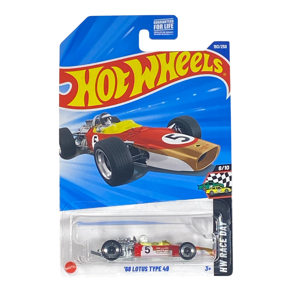 Collectors World Toys Hot Wheels ’68 Lotus Type 48 | Race Day Series 8/10