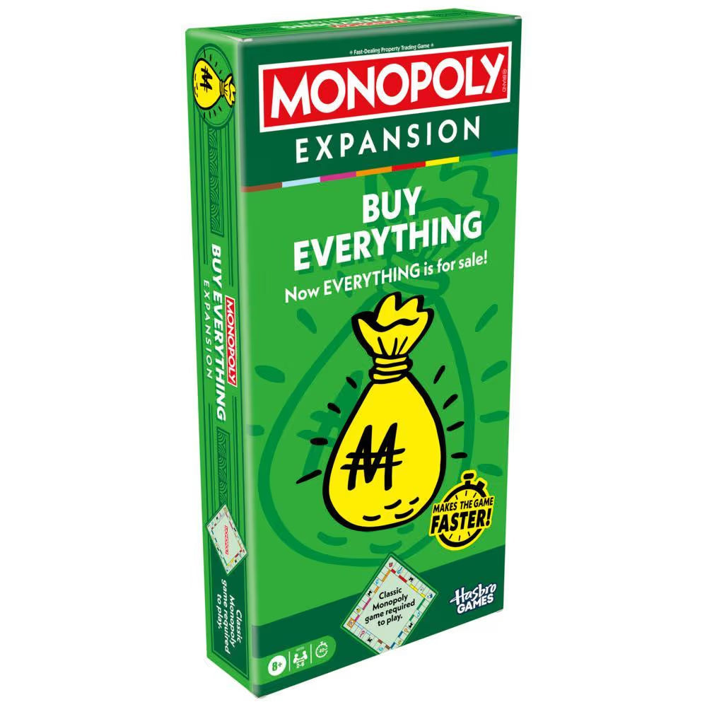 Little Shop of Magic Monopoly Buy Everything Expansion — Board Game