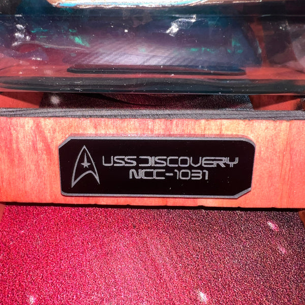 CCHobbyFun Star Trek USS Discovery NCC-1031 Starship in a Bottle