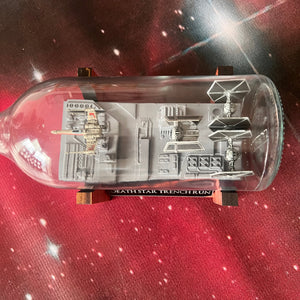 CCHobbyFun Star Wars Death Star Trench Run in a Bottle