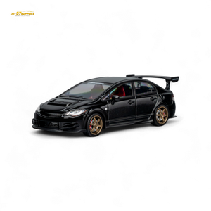(Pre-Order) Microturbo FD2 J'S Racing Metallic Black 1:64