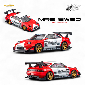 (Pre-Order) MicroTurbo Toyota MR2 Marlboro Livery 1:64