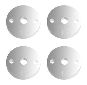 Associated 91627 12mm Pistons V2, 2 x 1.7 Flat SC10 B44 RC10 ProRally RC10B4