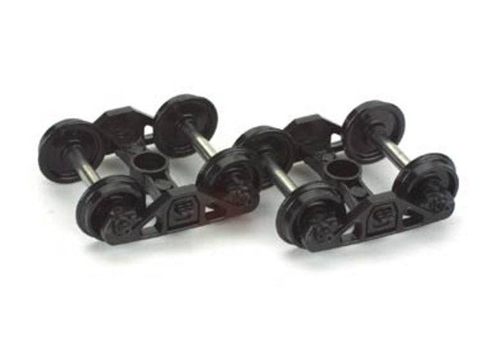 Athearn ATH90397 HO Scale Caboose Truck w/ 33" Metal Wheels Set (2)