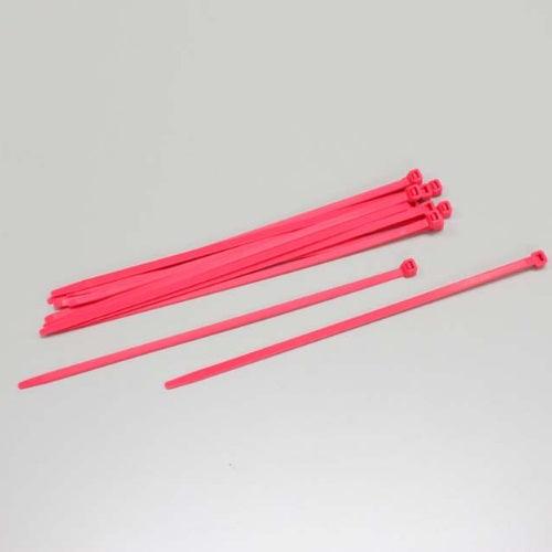 Kyosho 1702KP Fluorescent Pink Large Zip Ties (18)
