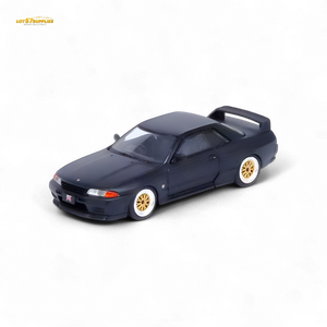 Inno64 Nissan Skyline GT-R R32 Matt Black "THE DIECAST COMPANY" Special Edition 1:64 IN64-R32-MB