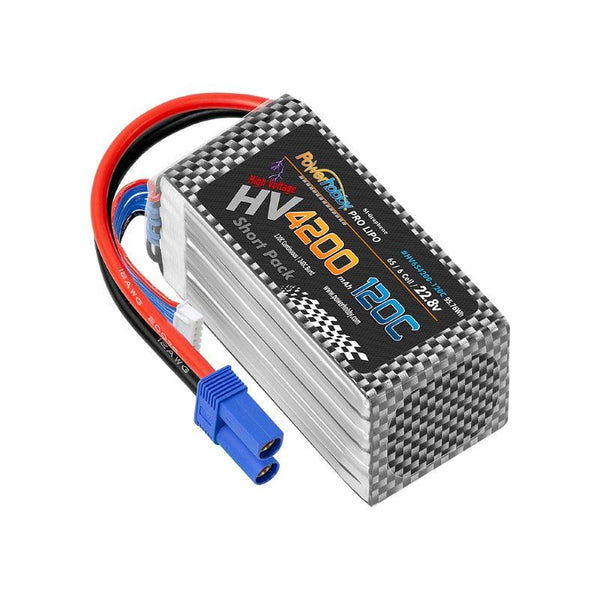 Powerhobby 6S 22.8V 4200mah 120C GRAPHENE + HV Lipo Battery w EC5 Plug
