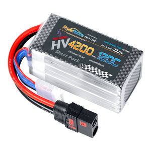 Powerhobby 6S 22.8V 4200mah 120C GRAPHENE + HV Lipo Battery w QS8 Plug