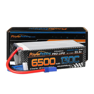 Powerhobby 6S 22.2V 6500mah 130C GRAPHENE Lipo Battery w EC5 Plug
