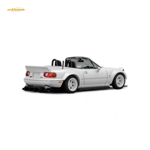 Microturbo Custom MX5 Rocket Bunny - Metallic White 1:64