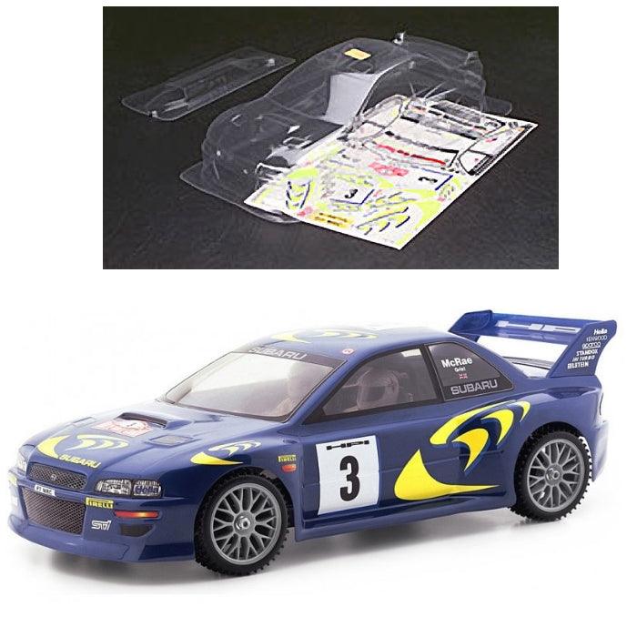 HPI Racing 7049 Subaru Imrpeza WRC 1998 Clear Body 200mm Sprint 2 / E10 /NItro 3