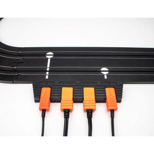 AFX 70636 Dual Power Terminal Track Pack 15" Straight Track HO Slot Car