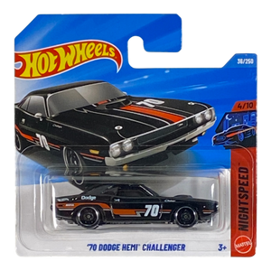 Collectors World Toys Hot Wheels '70 Dodge Hemi Challenger | Nightspeed Series 4/10