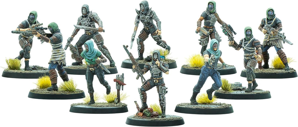 Little Shop of Magic Fallout: Wasteland Warfare - Raiders - the Disciples — Miniatures
